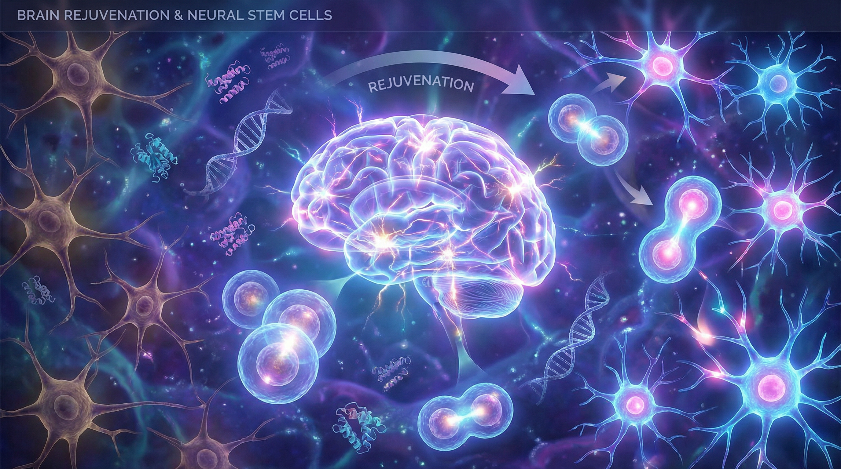 Scientists Discover Protein That Can Rejuvenate Aging Brain Cells